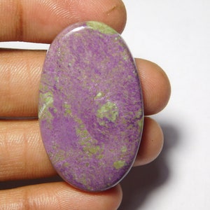 Verbazingwekkende kwaliteit Purpurite Edelsteen Natuurlijke Purpurite Cabochons Handgemaakte Purpurite Met gelukkige gevoelens 41Cts. (40X24mm)