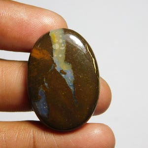 Boulder opal Gemstone Top Quality Boulder opal Cabochon Natural Boulder opal Loose semi precious Opal Jewelry (40Cts.31X22)MM)