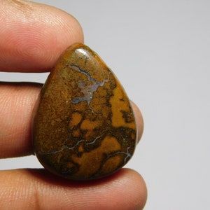 Natural Boulder opal Gemstone Top Quality Boulder opal Cabochon Boulder opal Loose semi precious Opal Jewelry gemstone (32Cts.29X22)MM)