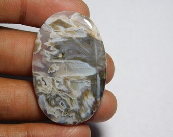 Cabujón de ágata en forma de aguja (40 cts)