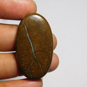 Natural Boulder opal Gemstone Top Quality Boulder opal Cabochon Boulder opal Loose semi precious Opal Jewelry gemstone (47Cts.39X22)MM)