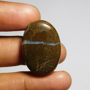 Boulder opaal edelsteen topkwaliteit boulder opaal cabochon natuurlijk boulder opaal losse halfedelstenen opaal sieraden (33 cts.28 x 19 mm)