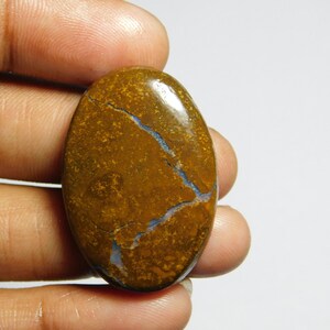 Boulder opal Gemstone Top Quality Boulder opal Cabochon Natural Boulder opal Loose semi precious Opal Jewelry (49Cts.34X23)MM)