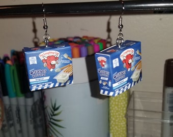The Laughing Cow Cheese Dipper Mini Brands Earings