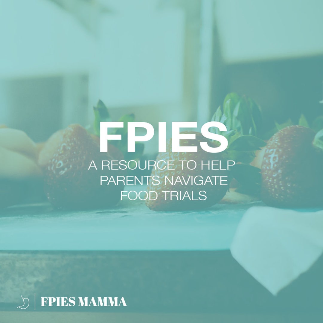 FPIES Food Logs Etsy