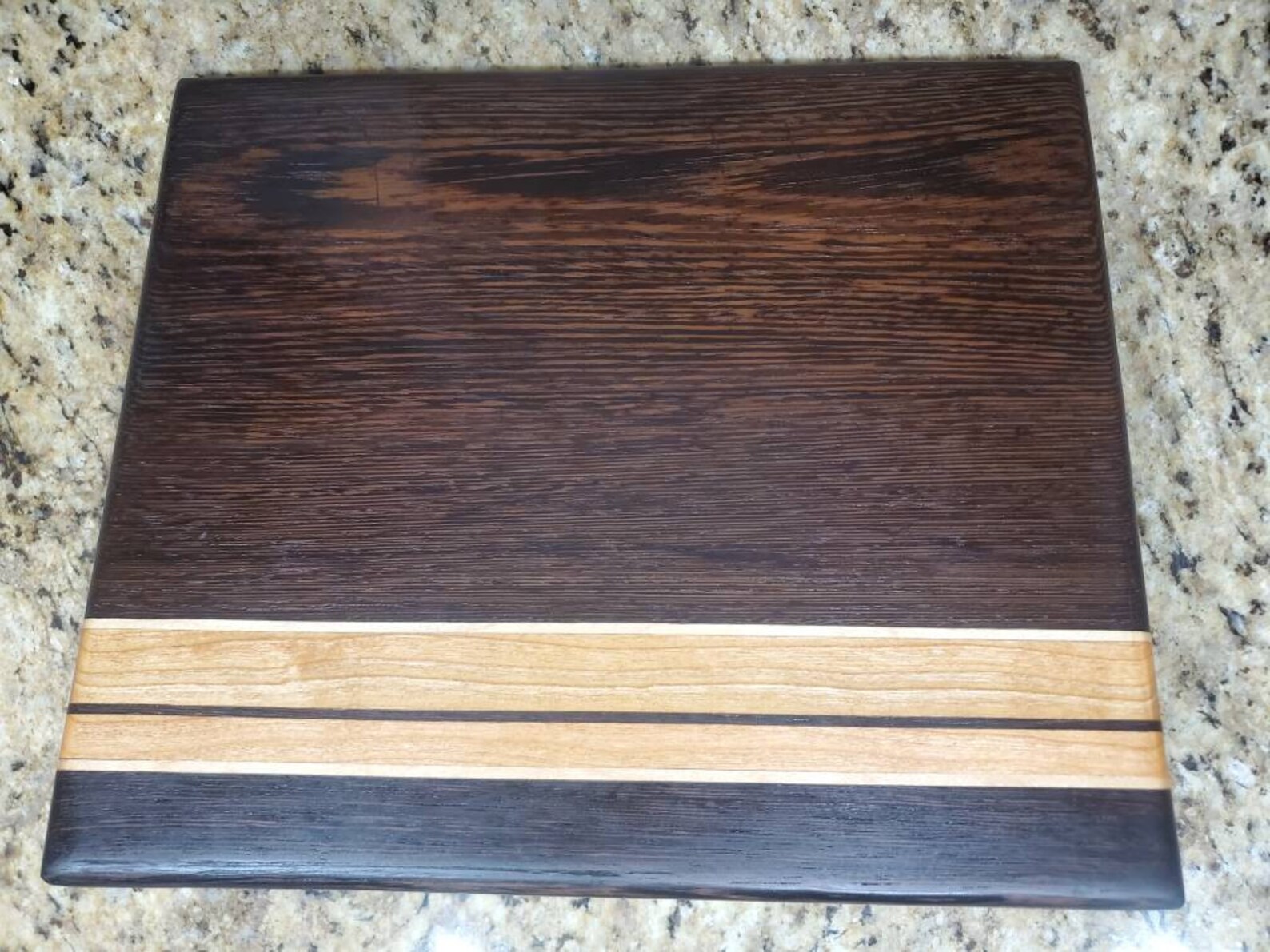 Wenge Cherry and Maple Cutting Board Etsy