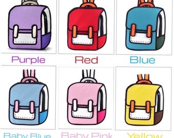 japanese cartoon backpack