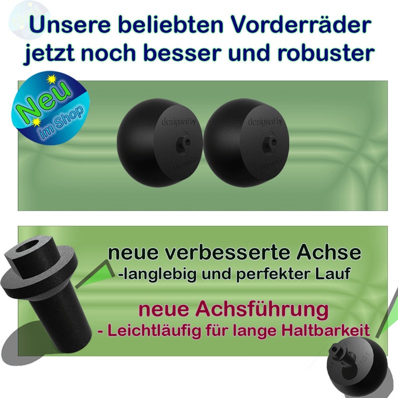 Bosch Indego Vorderräder anti-Verschmutzung