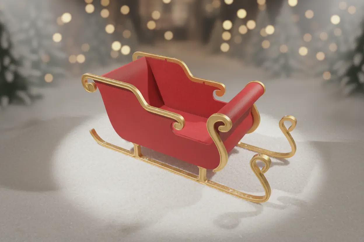 Immagini di Slitta babbo natale png - Download gratuiti su Freepik