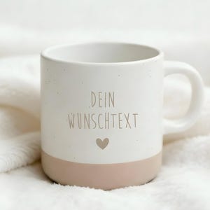 Personalisierte Tasse | Wunschname oder Logo | Beidseitige Gravur | 360 ml | Geschenki Gratis Versand ab 2 Artikel