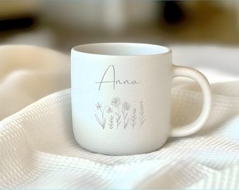 Personalisierte Tasse | Wunschname oder Logo | Beidseitige Gravur | 370 ml | Geschenki Gratis Versand ab 2 Artikel