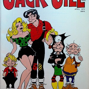 Jack and Jill Magazine April 1973 Li&#39;l Abner Al Capp Hans Christian Andersen