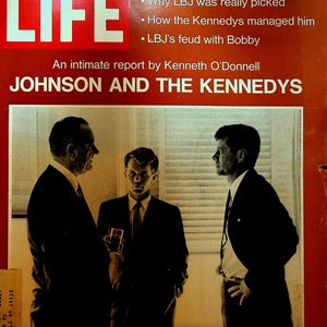 Life Magazine August 7 1970 LBJ and the Kennedys John F Kennedy Robert