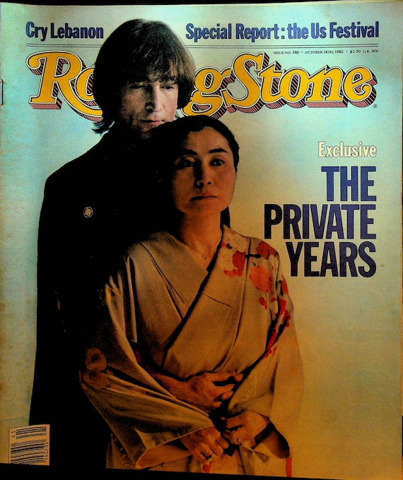 Rolling Stone Magazine 380 October 14 1982 John Lennon Yoko Ono