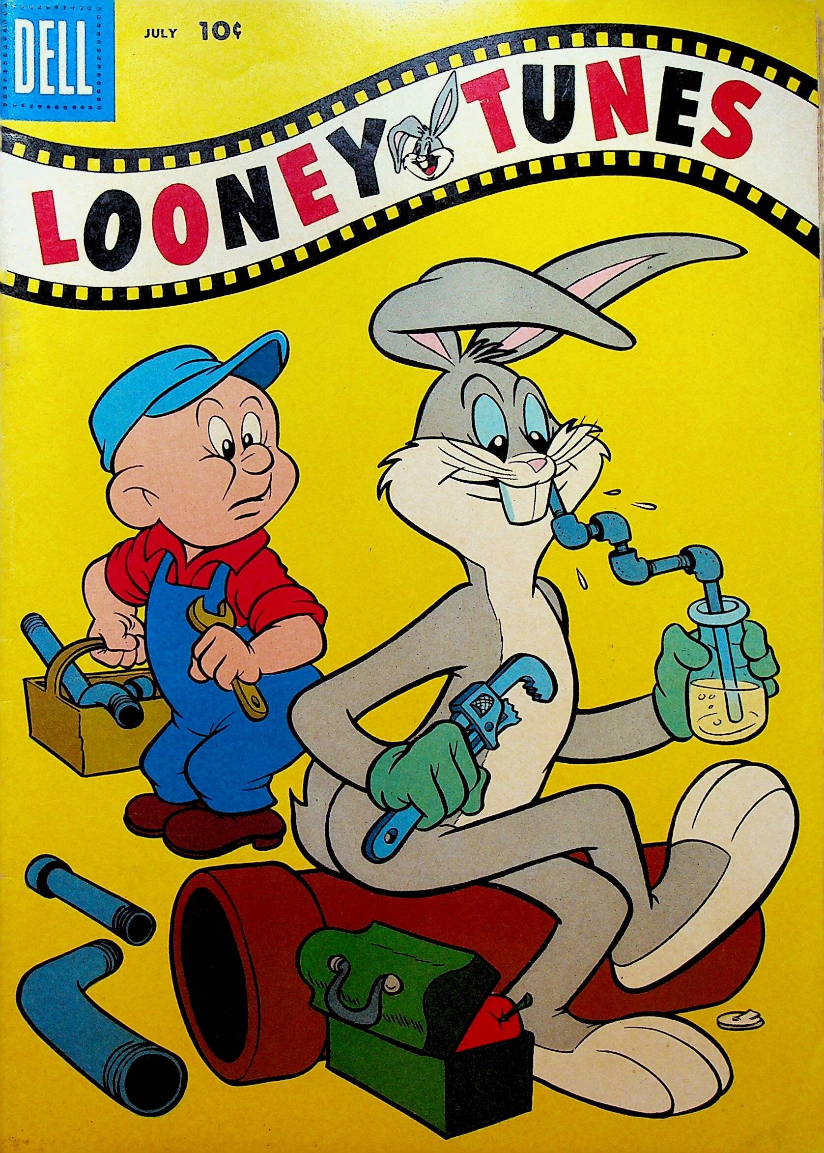 Looney Tunes 201 Dell Comics 1958 Bugs Bunny Elmer Fudd - Etsy Finland