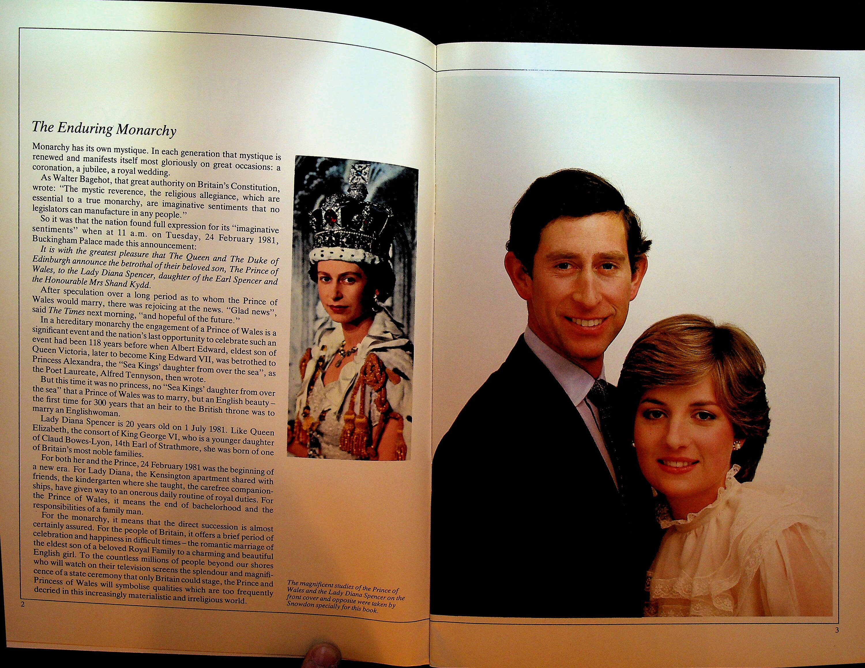 ロイヤルウェディング公式記念本 1981 チャールズ皇太子 ダイアナ妃