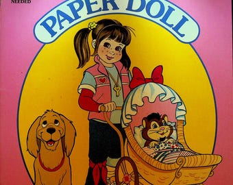 Punky Brewster Paper Doll Unused 1986 Golden