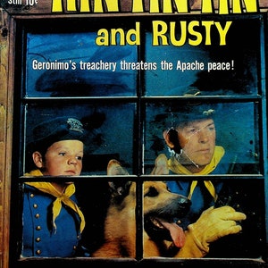 Rin Blechdose und Rostig #32 Dell Comics 1960 Deutscher Schäferhund