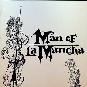 Man of La Mancha Playbill May 1968 Keith Andes Natalie Costa