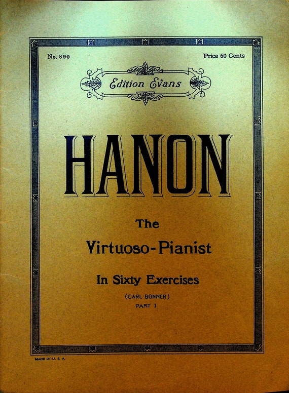 N 1 Pdf Hanon Complete The Virtuoso Pianist - 60 Exercises (Inglés Le Pianiste Virtuose Hanon