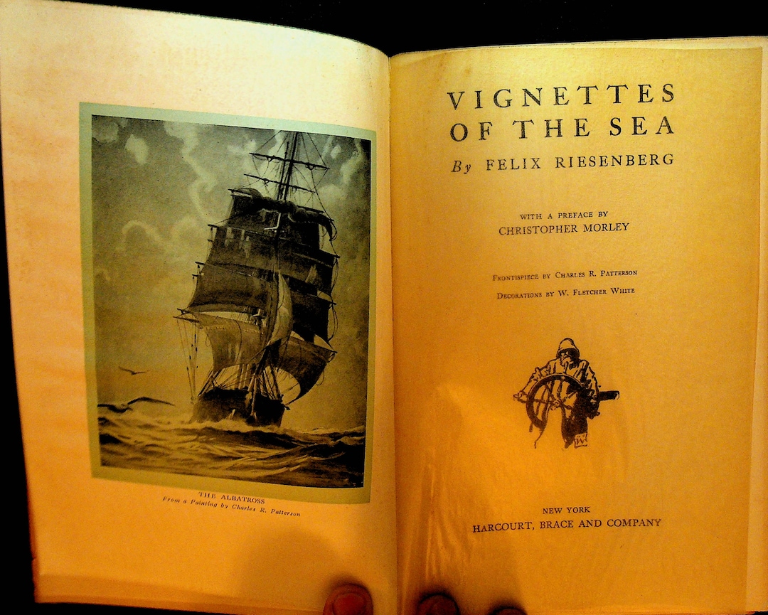 Vignettes of the Sea by Felix Riesenberg HC Book - Etsy