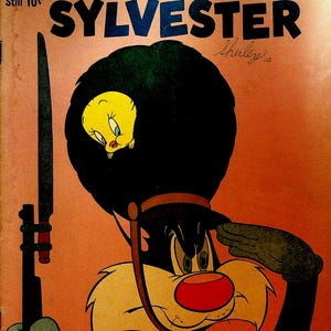 Tweety & Sylvester 28 Dell Comics 1960 Soldier Guard