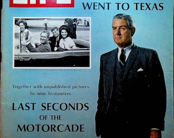 Life Magazine November 24 1967 Governor Connally JFK Motorcade the