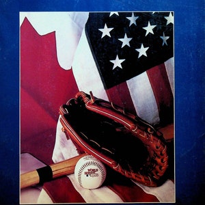 1986 World Series Official Program Boston Red Sox v New York Mets