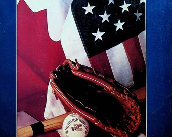 1986 World Series Official Program Boston Red Sox v New York Mets