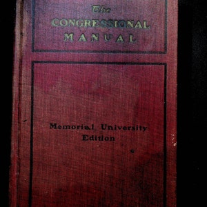 The Congressional Manual 1901 Memorial University Edition W Map