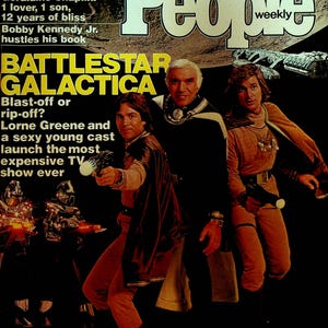 People Magazine October 2 1978 Battlestar Galactica Bob Lemon RFK Jr