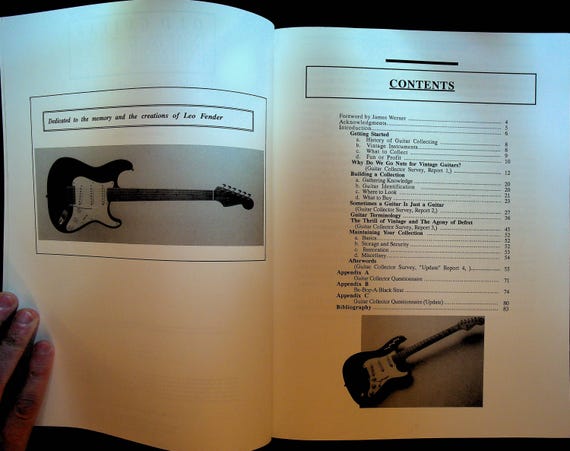 Old Guitar Mania by Bill Blackburn Guide to Vintage Guitar