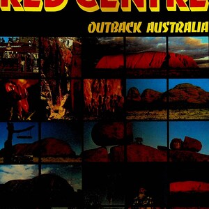 Red Centre Outback Australia Souvenir Booklet 1982
