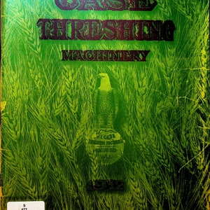 Case Threshing Machinery 1912 Catalog Reproduction 1970s Farming Agriculture