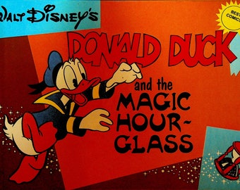 Walt Disney's Donald Duck and the Magic Hour Glass HC Book
