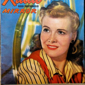 Radio and Television Mirror Magazine July 1942 Penny Singleton Blondie