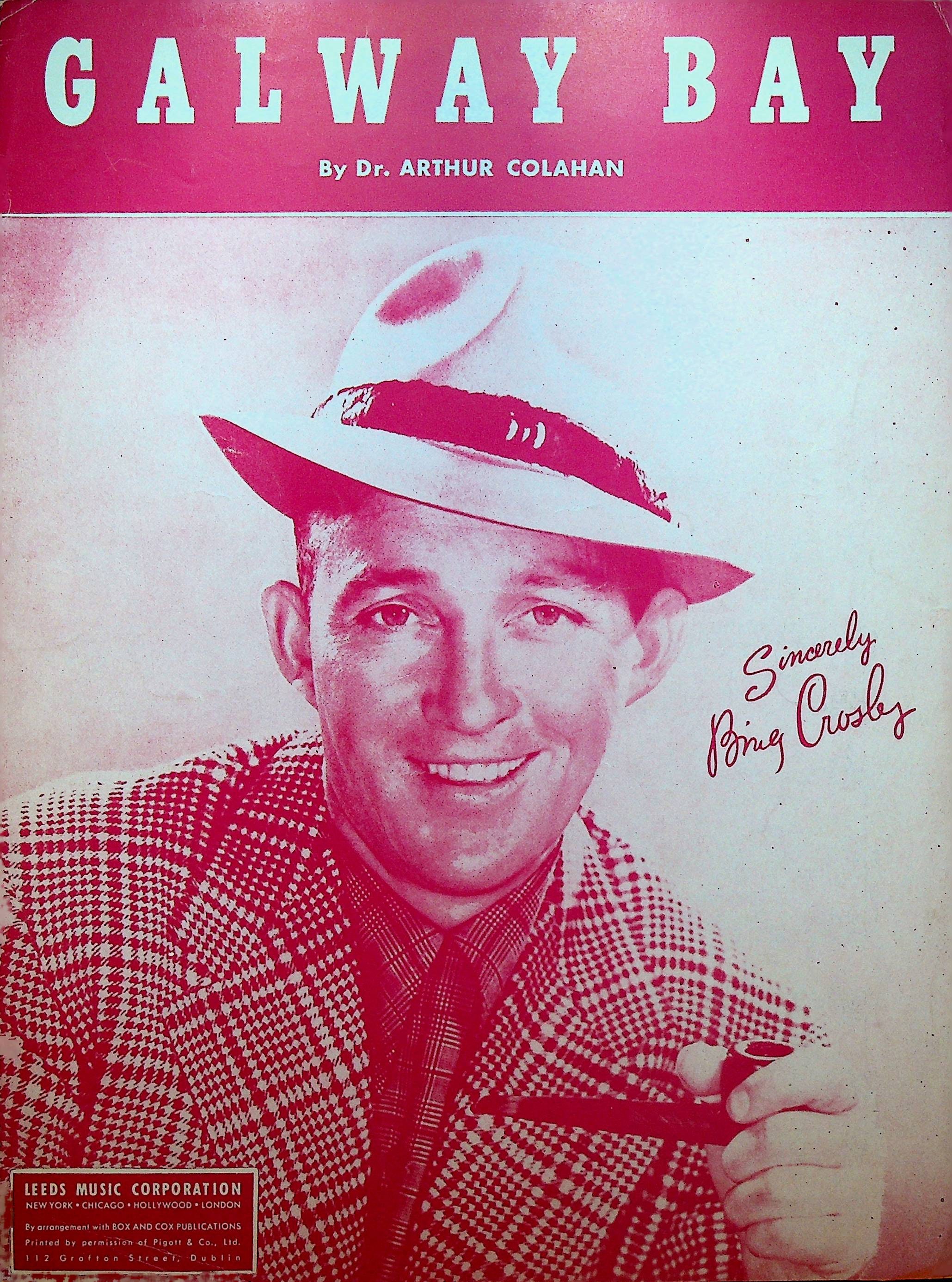 Bing Crosby Galway Bay Partituras 1947 - Etsy