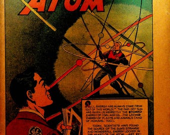 Adventures Inside the Atom Comic Book General Electric 1948