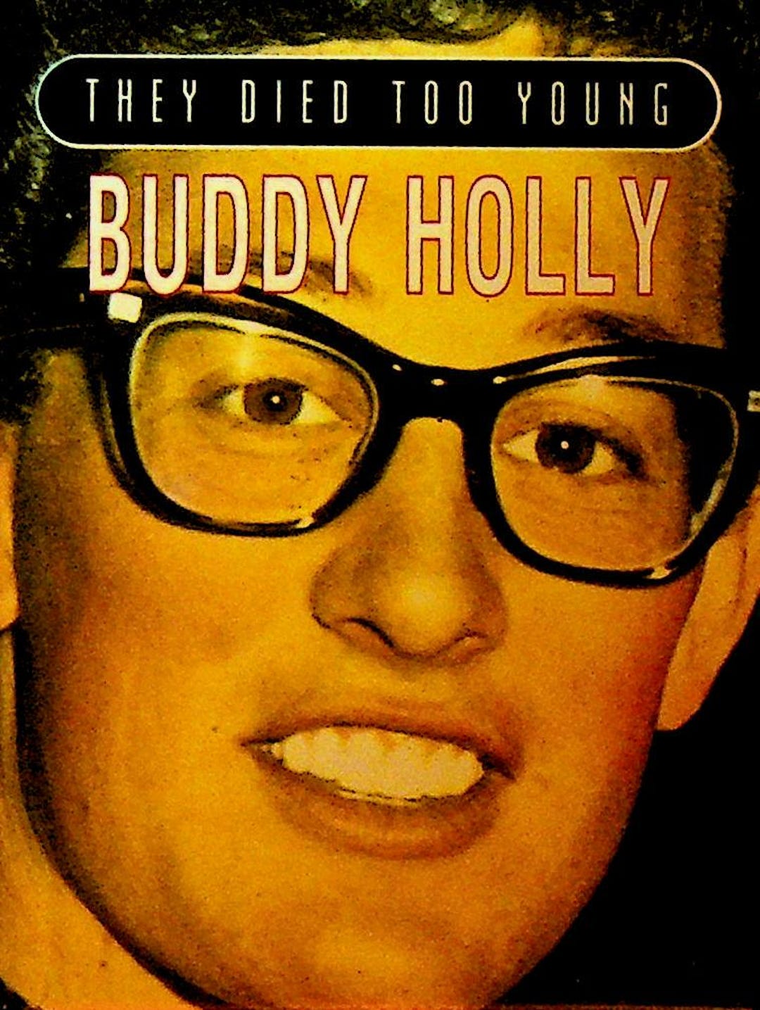 They Died Too Young HC Book Buddy Holly Rock and Roll Singer Etsy