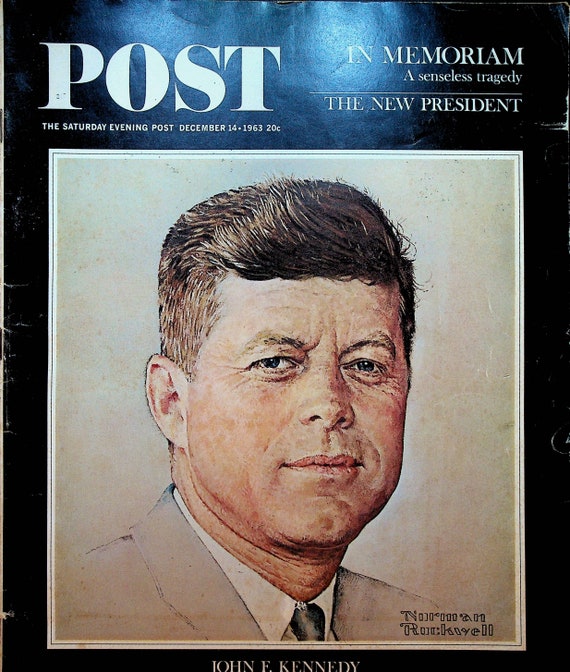 ロックウェルThe Saturday Evening Post Kennedy Saturday Evening Post December 14 1963 JFK in Memoriam John F