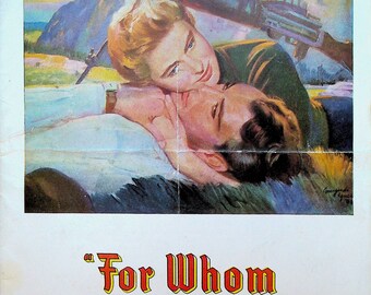 美品 ゲイリークーパー 誰がために鐘は鳴る B3ポスター兼プレス キネマ通りなつかシネマ「誰が為に鐘は鳴る」 | 碧南市芸術文化ホール