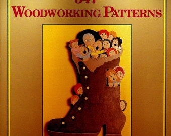 347 Woodworking Patterns SC Book