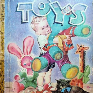 Toys Little Golden Book H-Copy 8th Print Edith Osswald Masha