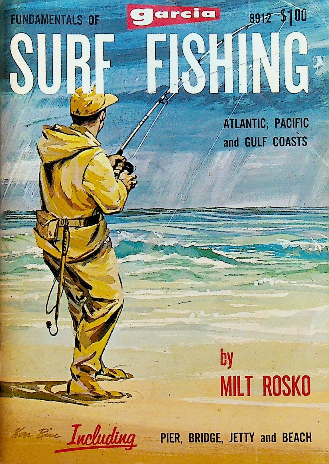 Garcia Corporation Surf Fishing Booklet by Milt Rosko 1968 