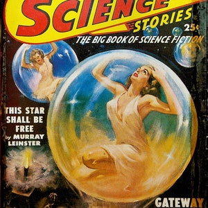 Super Science Stories Pulp November 1949 Fredric Brown Murray Leinster Ray Bradbury John D MacDonald