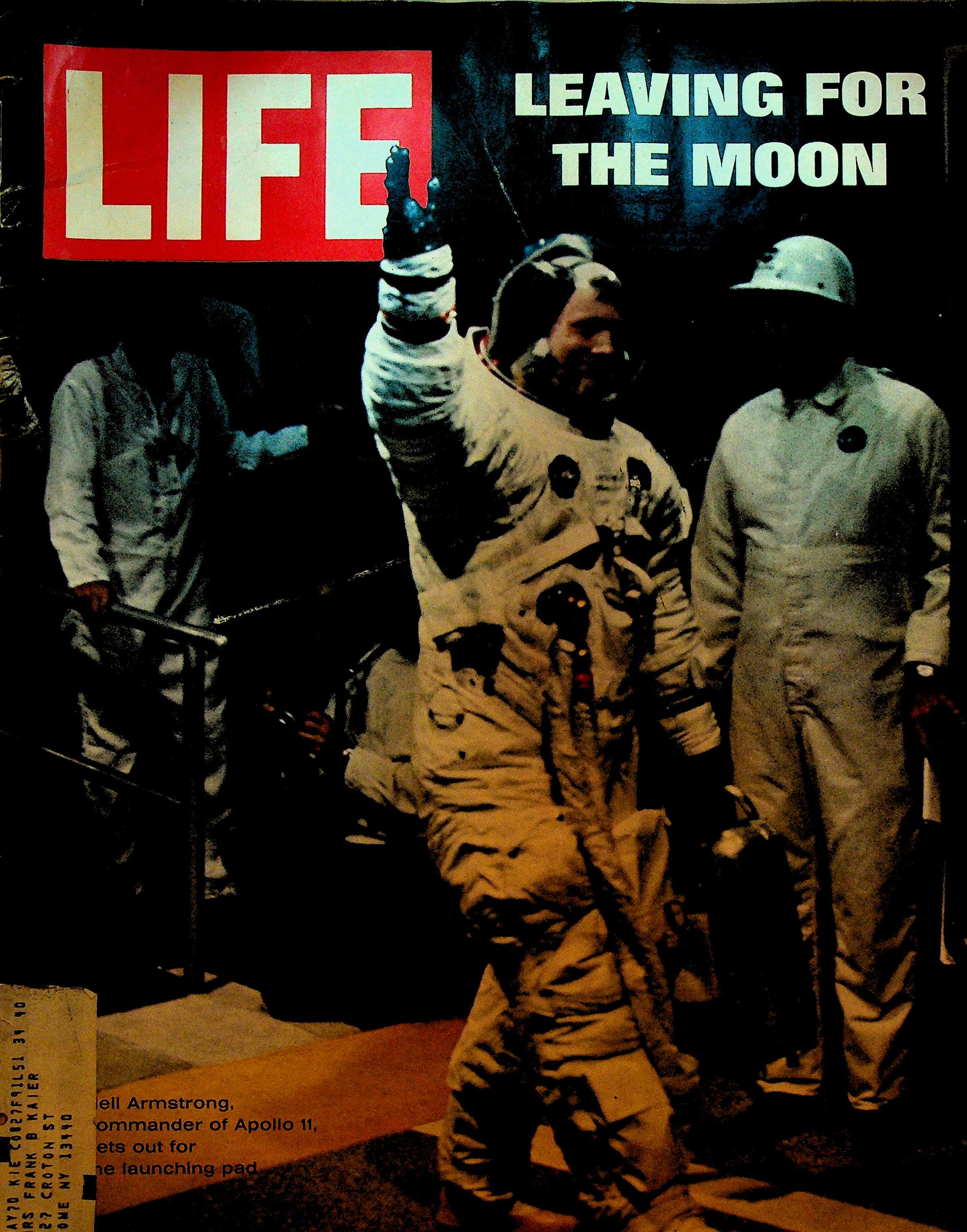 Life Magazine July 25 1969 Neil Armstrong Apollo 11 Kurt Vonnegut