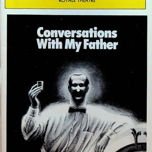 Conversations With My Father Playbill Judd Hirsch December 1992 David Marguiles Marilyn Sokol Alan North