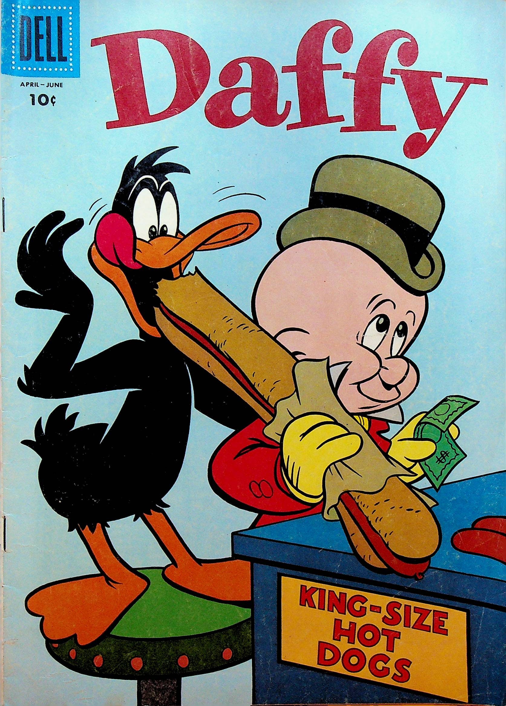 Daffy 5 Dell Comics 1956 Daffy Duck Elmer Fudd Hot Dog - Etsy
