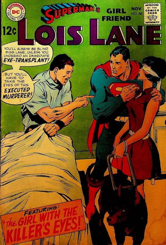 Superman's Girlfriend Lois Lane 88 DC Comics 1968 Neal Adams - Etsy