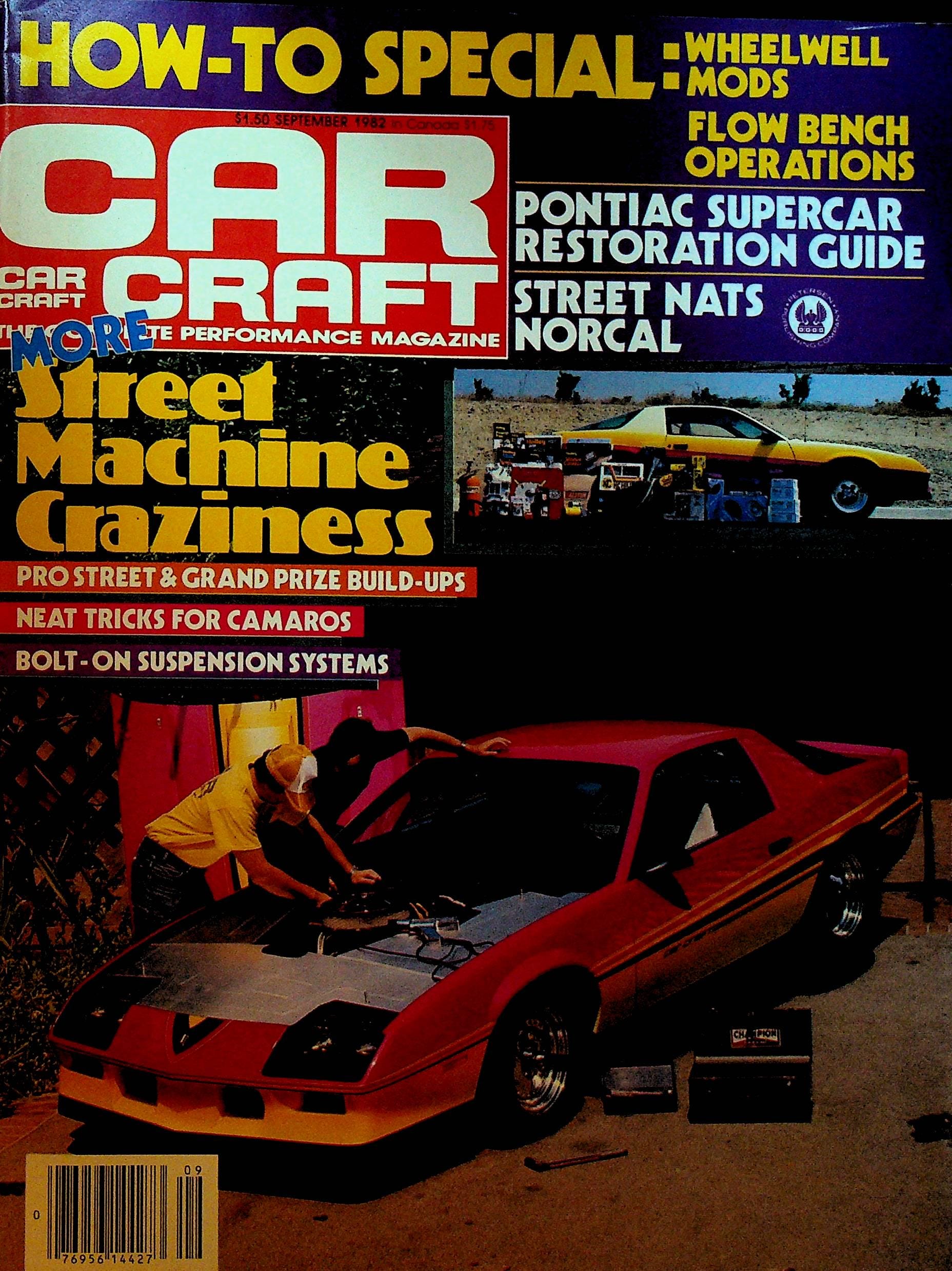Car Craft Magazine September 1982 Street Machines Camaro - Etsy